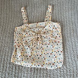 New With Tags! Madewell Womens 00 Colorful Blouse Tank Top